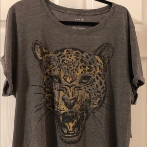 Torrid Leopard Relaxed T-Shirt.  Super Cute!